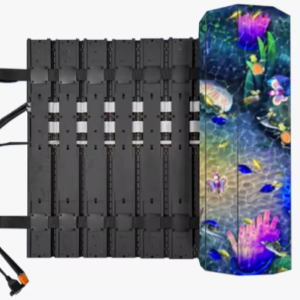 High-quality indoor P2.6 LED display, ultra-thin foldable wall-mounted portable device, OEM/ODM service available, suitable for retail applications