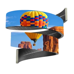 Display cases with LED displays, splicing LED modules, outdoor signage screens, portable DJ booths